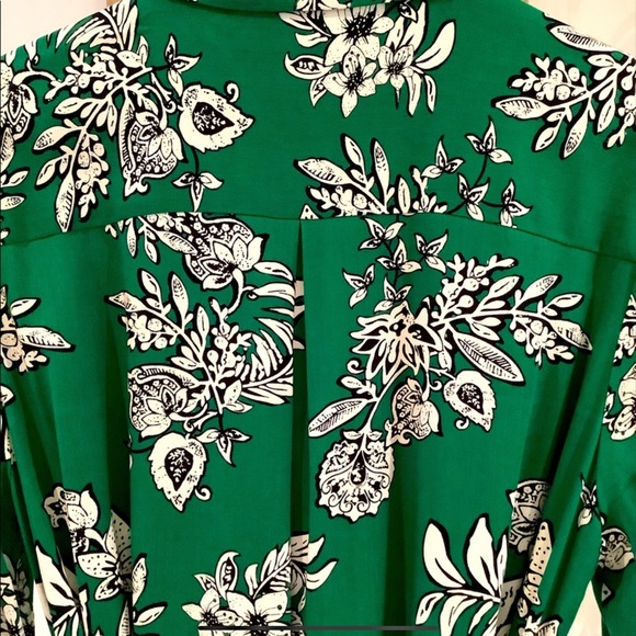 DAVID JONES | Green Shirt Dress - Picture 10 of 13